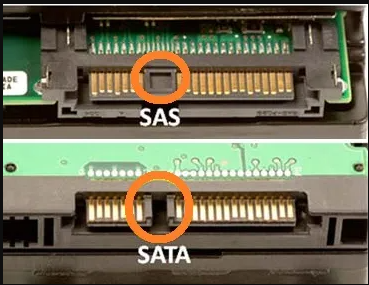 Differences between SAS and SATA